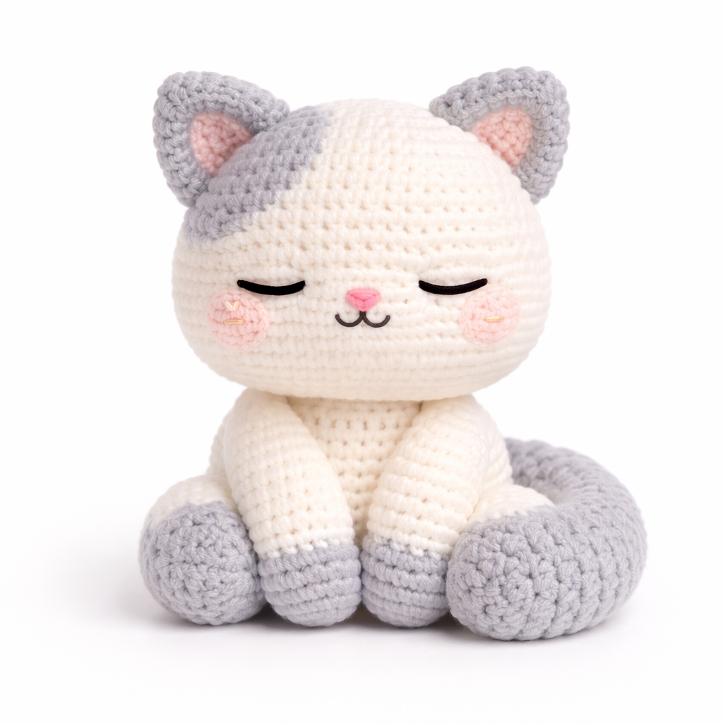 Patrón amigurumi gatito