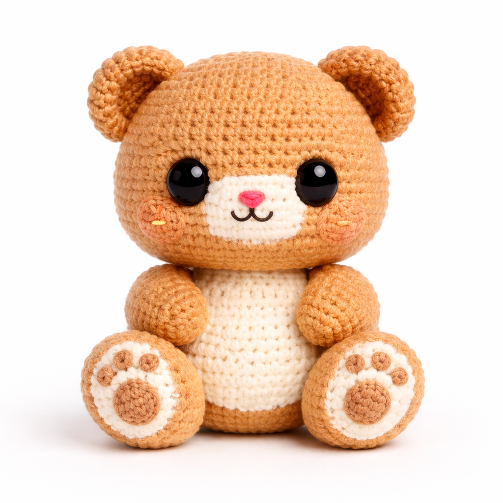 Patrón amigurumi osito